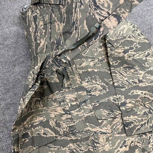 PARKA ALL-PURPOSE ENVIRONMENTAL CAMOUFLAGE APECS AIR FORCE TIGER STRIPE M LONG - Picture 4 of 10